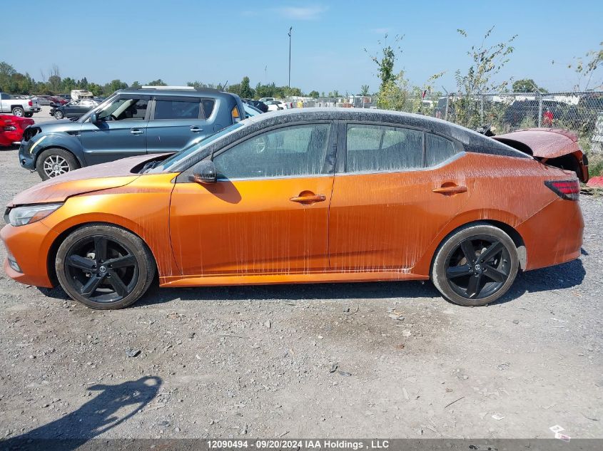 2022 Nissan Sentra VIN: 3N1AB8DV1NY208732 Lot: 12090494