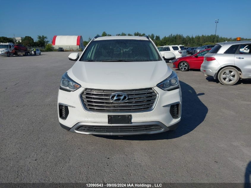 2018 Hyundai Santa Fe Se/Limited VIN: KM8SNDHF5JU259180 Lot: 12090543