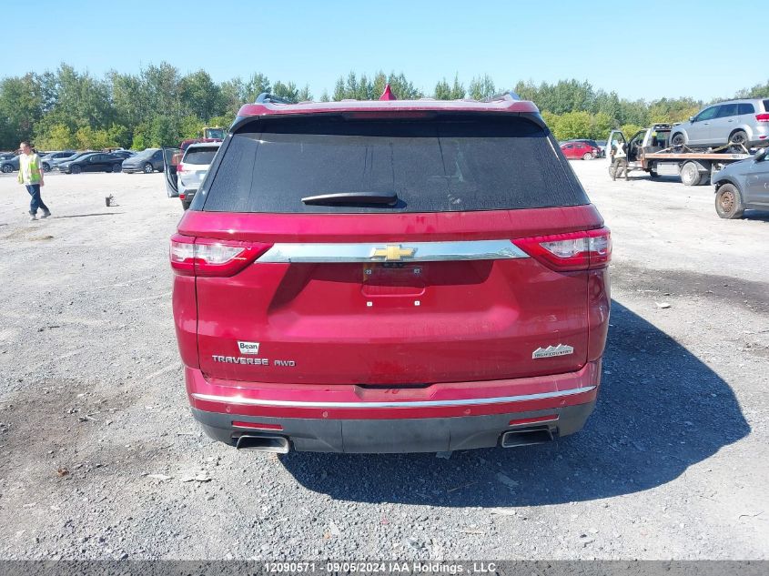 2021 Chevrolet Traverse VIN: 1GNEVNKW5MJ151963 Lot: 12090571