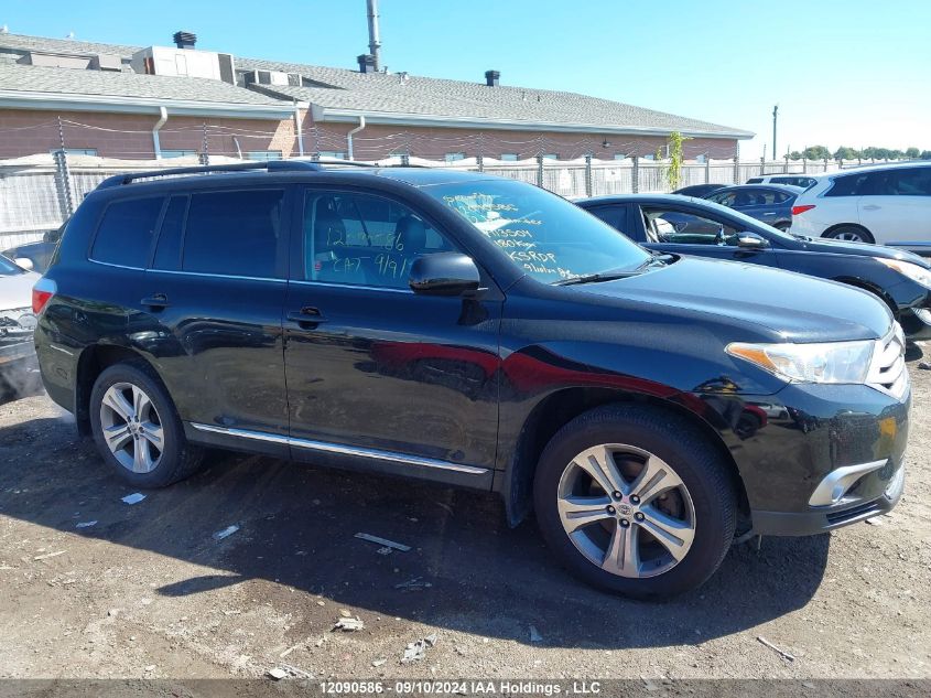 2012 Toyota Highlander Se VIN: 5TDBK3EH4CS113504 Lot: 12090586