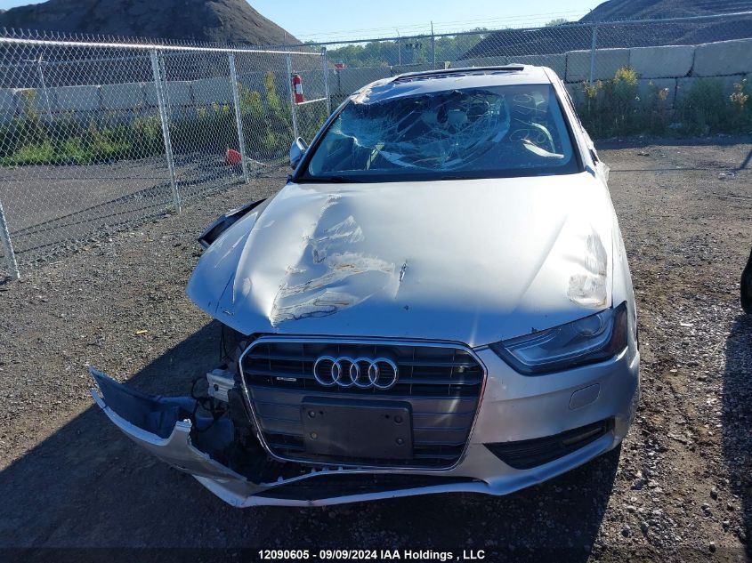 2014 Audi A4 VIN: WAUFFCFL0EN004097 Lot: 12090605