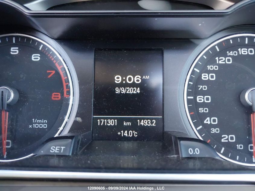 2014 Audi A4 VIN: WAUFFCFL0EN004097 Lot: 12090605