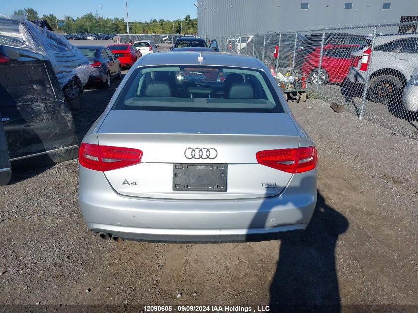 2014 Audi A4 VIN: WAUFFCFL0EN004097 Lot: 12090605