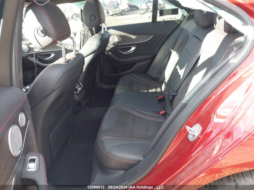 2019 Mercedes-Benz C 43 Amg VIN: 55SWF6EB8KU320756 Lot: 12090612