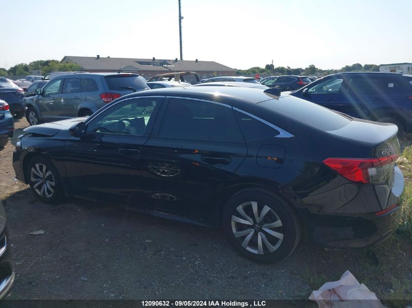 2HGFE2F25NH131624 2022 Honda Civic