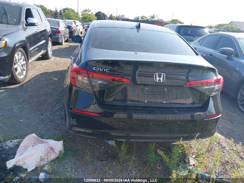 2HGFE2F25NH131624 2022 Honda Civic