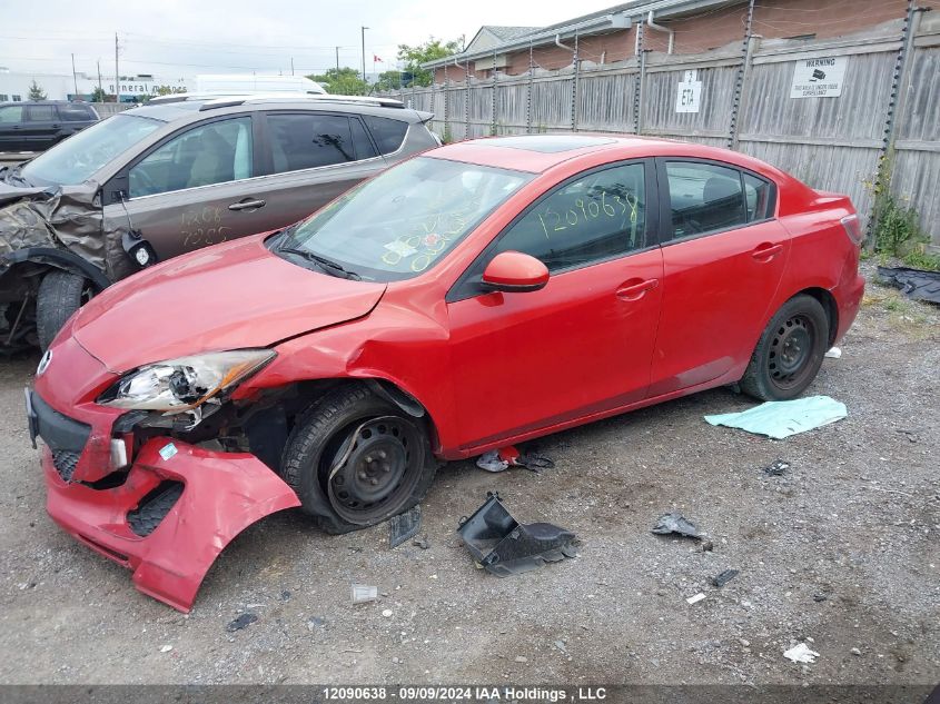 2012 Mazda 3 I VIN: JM1BL1V76C1668315 Lot: 12090638