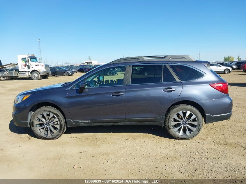 2017 Subaru Outback 2.5I Limited VIN: 4S4BSCNC6H3358619 Lot: 12090639