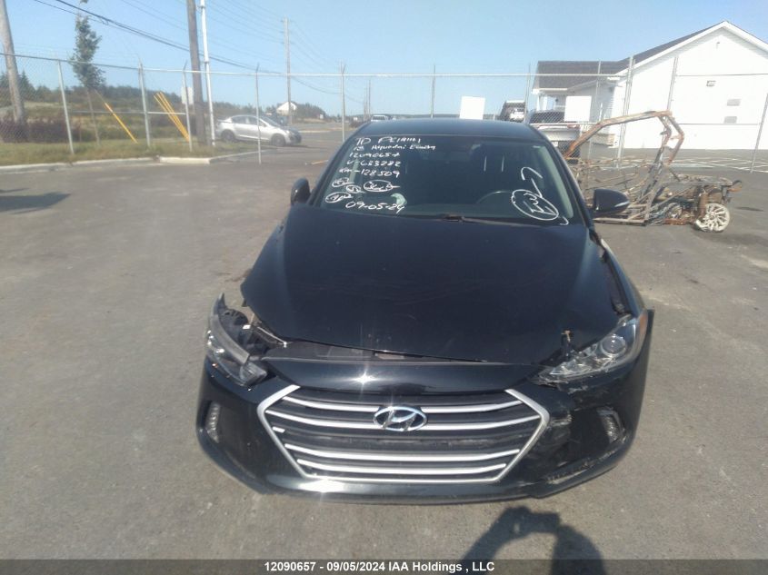 2018 Hyundai Elantra Sel/Value/Limited VIN: KMHD84LF0JU633282 Lot: 12090657