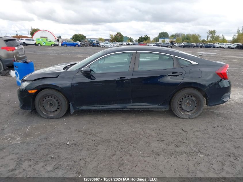 2HGFC2F58JH019166 2018 Honda Civic Sedan