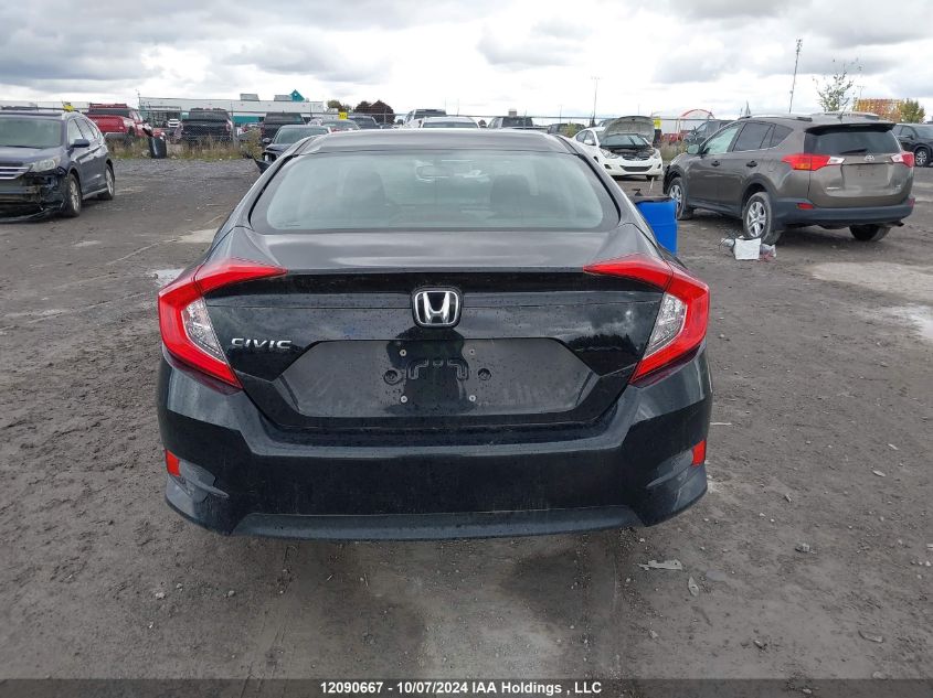 2HGFC2F58JH019166 2018 Honda Civic Sedan