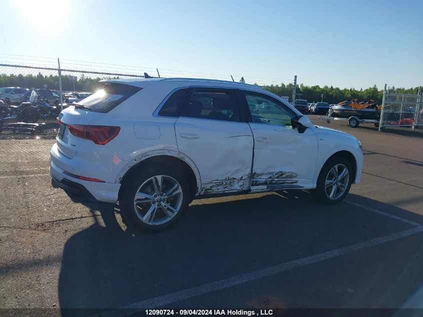 2020 Audi Q3 VIN: WA1EECF35L1065736 Lot: 12090724