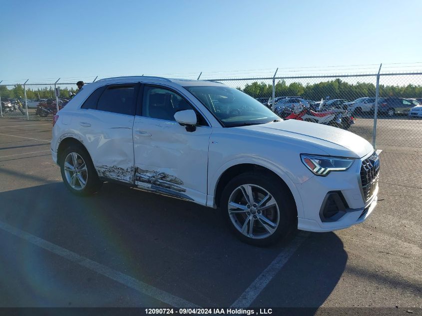 2020 Audi Q3 VIN: WA1EECF35L1065736 Lot: 12090724