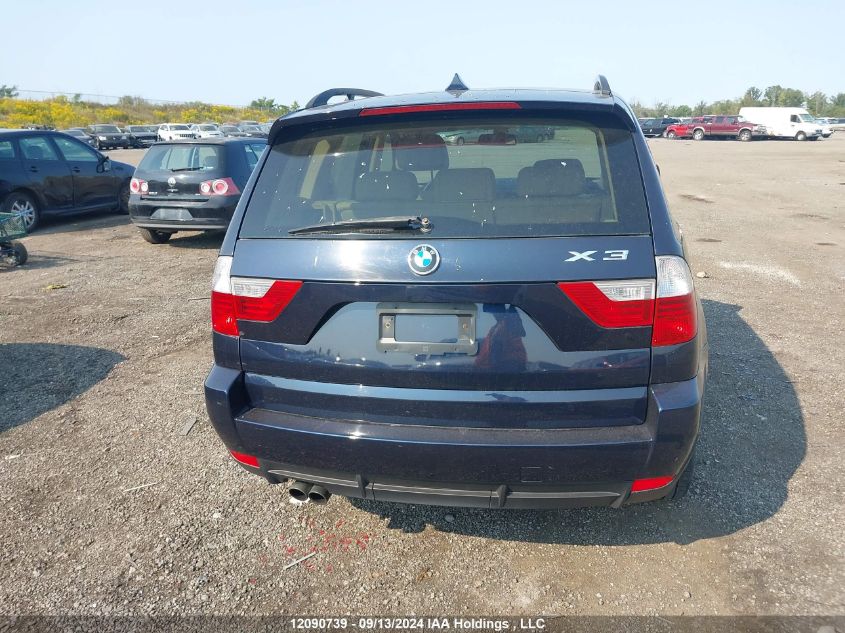 2009 BMW X3 VIN: WBXPC93419WJ31024 Lot: 12090739