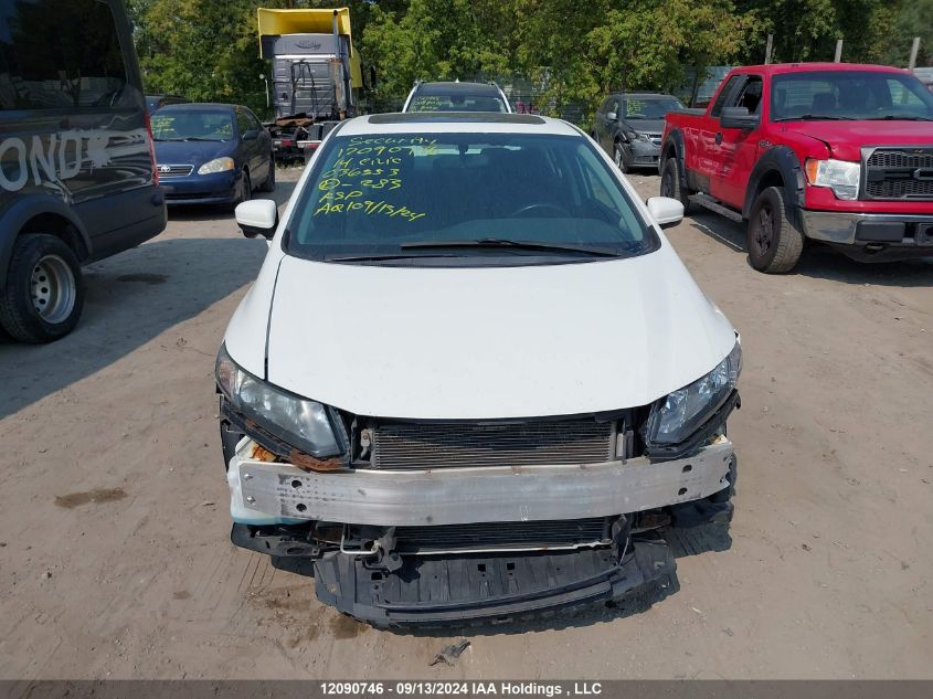 2HGFB2F50EH036553 2014 Honda Civic Sedan