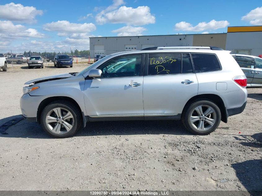 2012 Toyota Highlander VIN: 5TDDK3EH2CS152889 Lot: 12090750