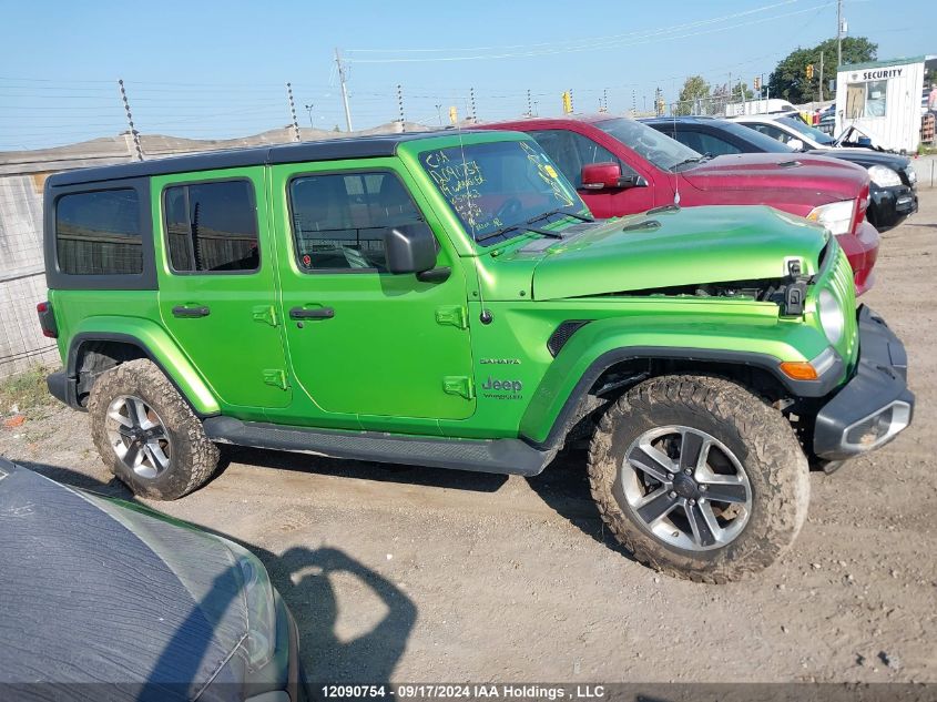 2019 Jeep Wrangler Unlimited Sahara VIN: 1C4HJXEG8KW579463 Lot: 12090754