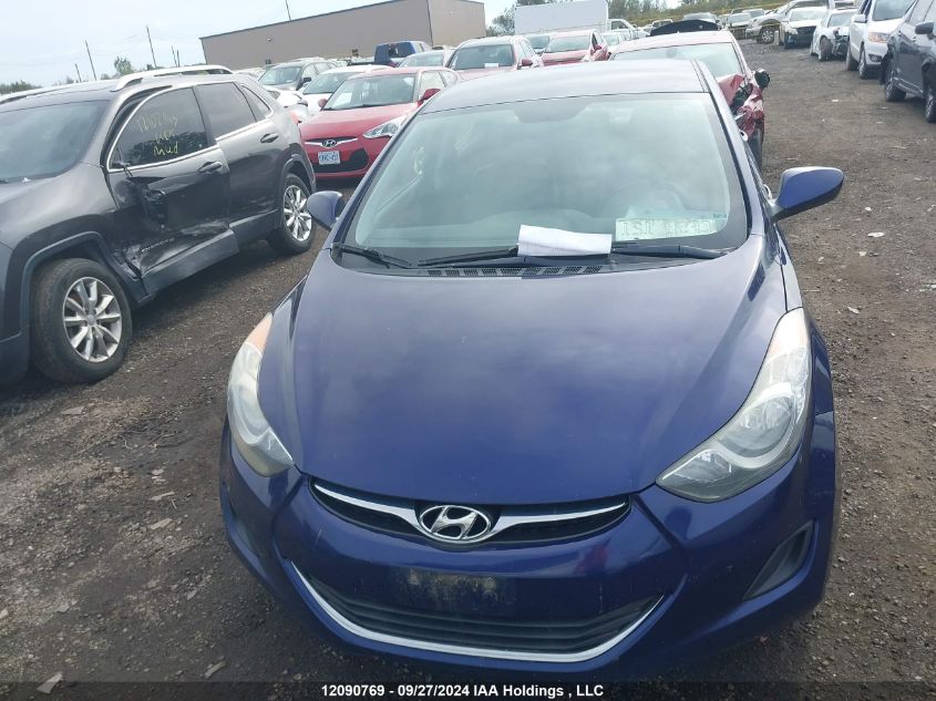 2013 Hyundai Elantra Gl VIN: 5NPDH4AE0DH275534 Lot: 12090769