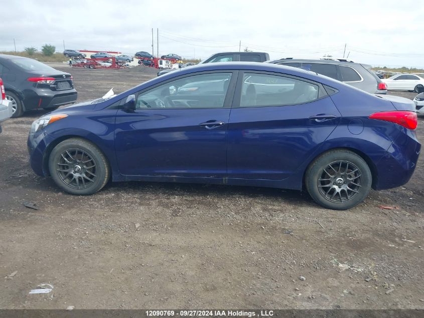 2013 Hyundai Elantra Gl VIN: 5NPDH4AE0DH275534 Lot: 12090769