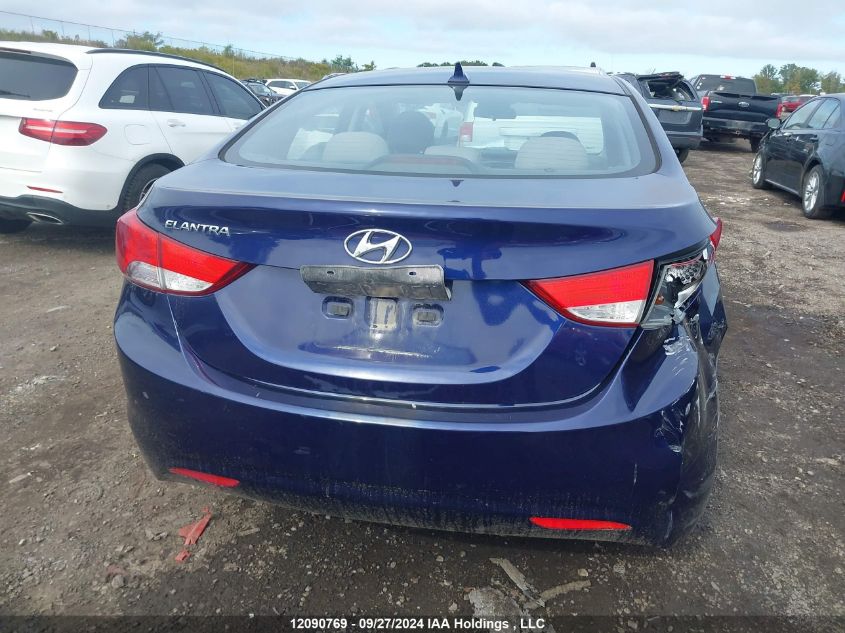 2013 Hyundai Elantra Gl VIN: 5NPDH4AE0DH275534 Lot: 12090769