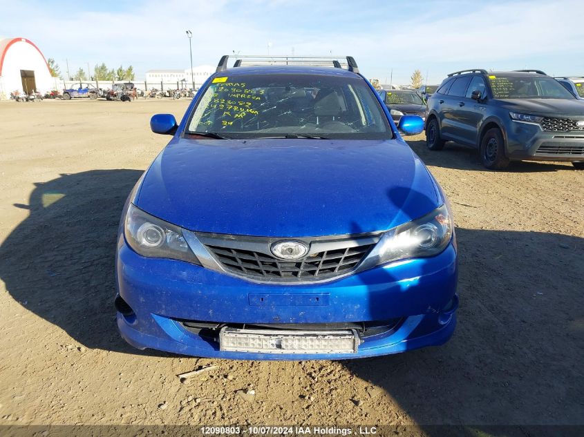 2008 Subaru Impreza 2.5I VIN: JF1GH62618H823082 Lot: 12090803