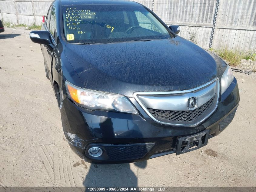 2013 Acura Rdx VIN: 5J8TB4H35DL805205 Lot: 12090809