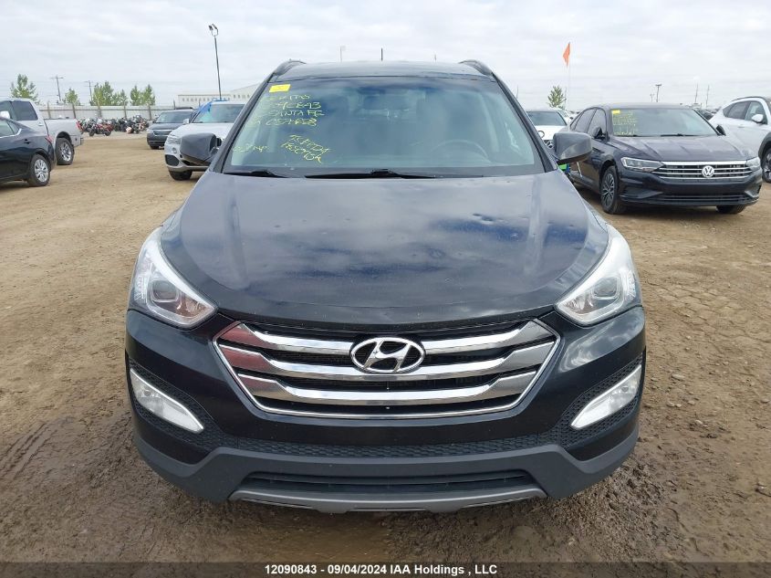 2013 Hyundai Santa Fe Sport VIN: 5XYZUDLA0DG057628 Lot: 12090843