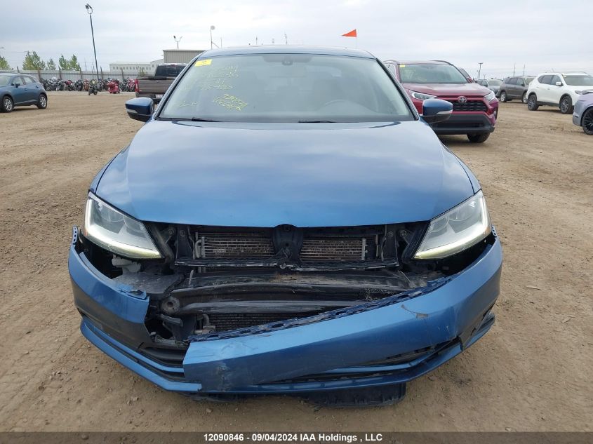 2017 Volkswagen Jetta Sedan VIN: 3VWDB7AJ1HM345426 Lot: 12090846