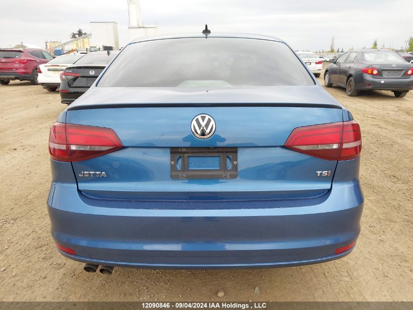 2017 Volkswagen Jetta Sedan VIN: 3VWDB7AJ1HM345426 Lot: 12090846