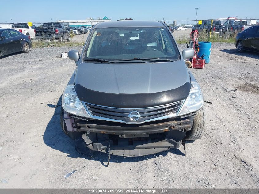 2012 Nissan Versa 1.8 Sl VIN: 3N1BC1CP3CL367872 Lot: 12090874