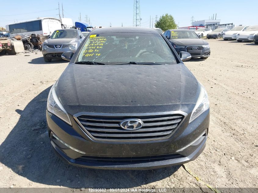 5NPE24AF5FH195048 2015 Hyundai Sonata Se