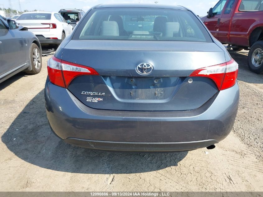 2015 Toyota Corolla Ce VIN: 2T1BURHE2FC385870 Lot: 12090886