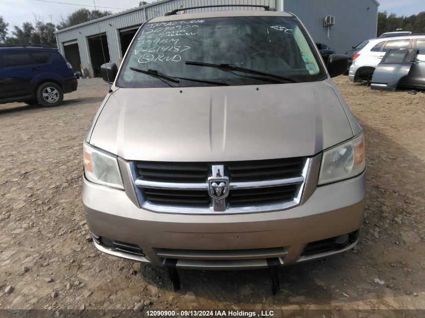 2008 Dodge Grand Caravan Se VIN: 2D8HN44H08R614187 Lot: 12090900