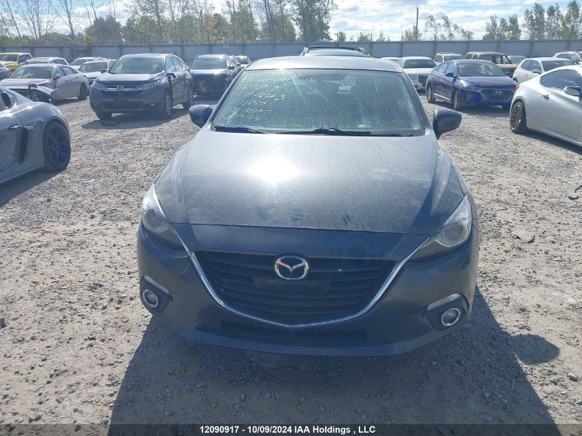 2014 Mazda Mazda3 VIN: JM1BM1W34E1106571 Lot: 12090917