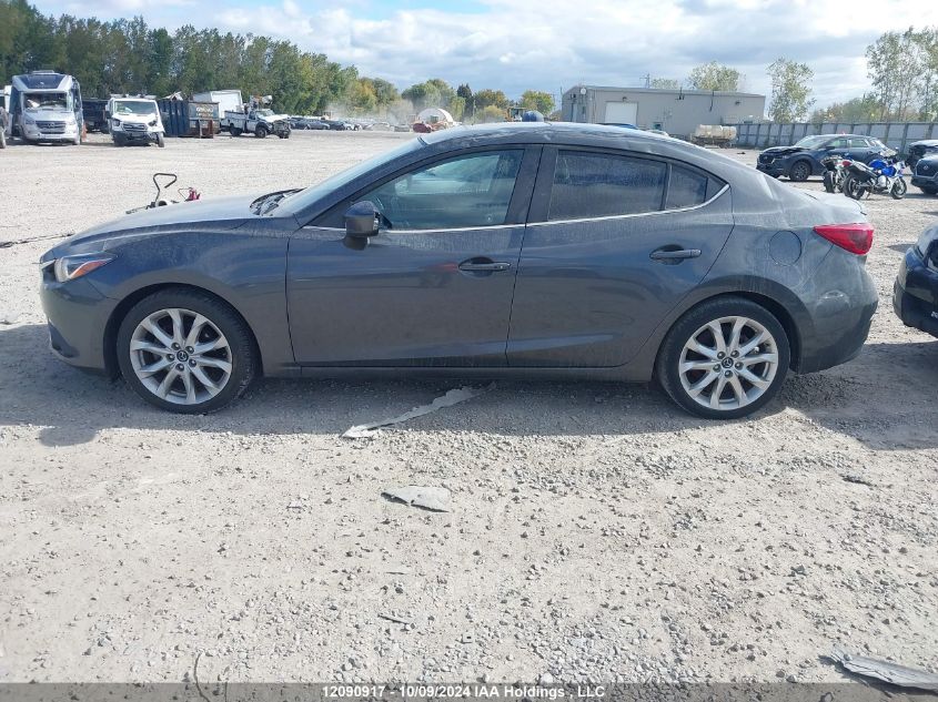 2014 Mazda Mazda3 VIN: JM1BM1W34E1106571 Lot: 12090917