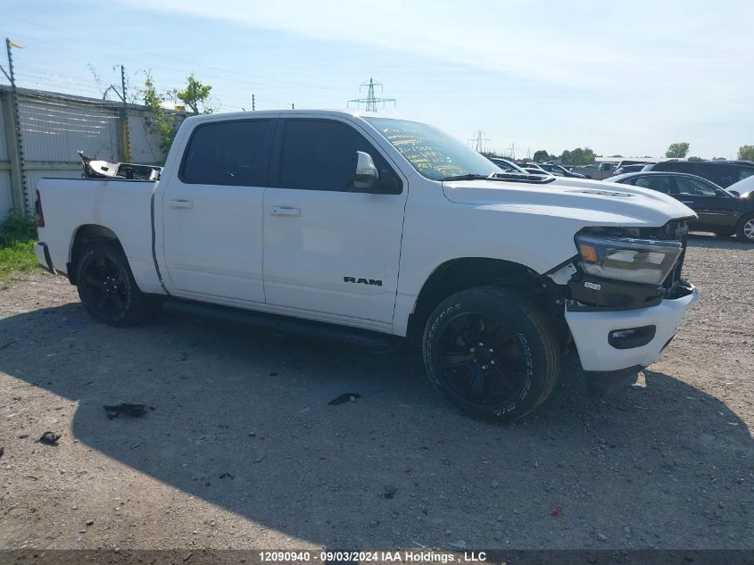 2021 Ram 1500 Sport VIN: 1C6SRFVT1MN619811 Lot: 12090940