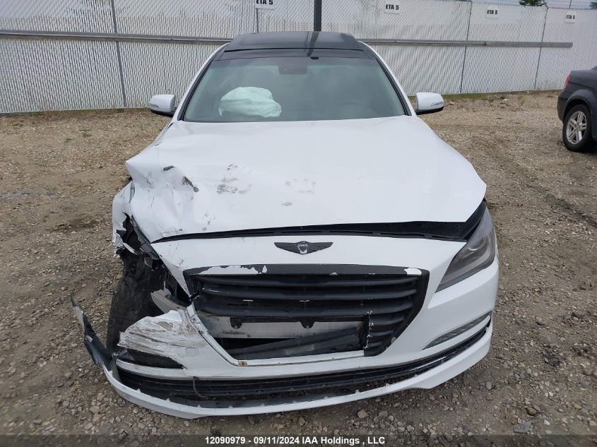 KMHGN4JE5GU115595 2016 Hyundai Genesis 3.8 Premium