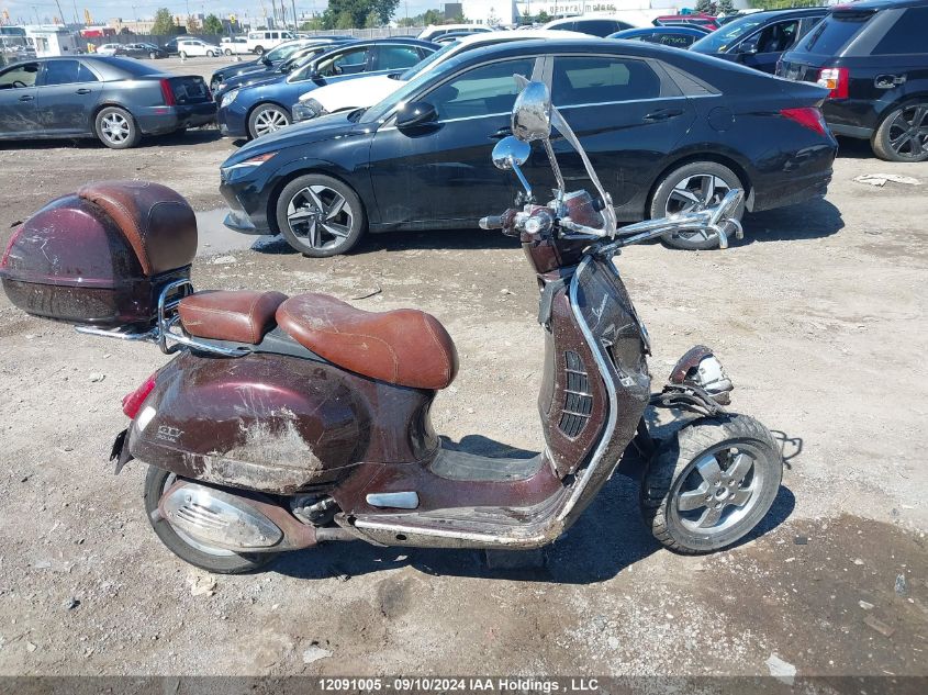 2011 Vespa Gts 300 Super VIN: ZAPM459L6B5900034 Lot: 12091005