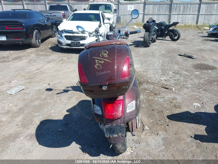 2011 Vespa Gts 300 Super VIN: ZAPM459L6B5900034 Lot: 12091005