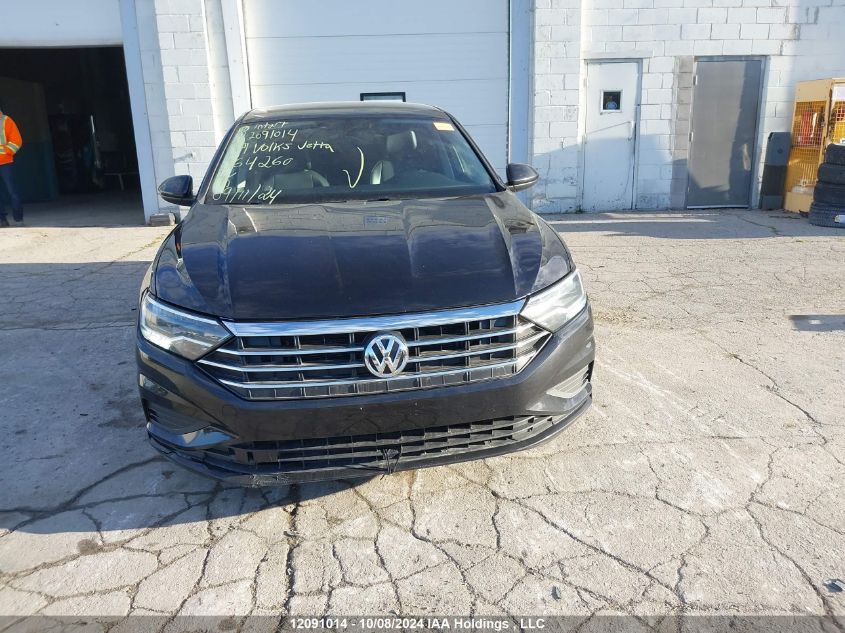 2019 Volkswagen Jetta VIN: 3VWE57BU3KM164260 Lot: 12091014