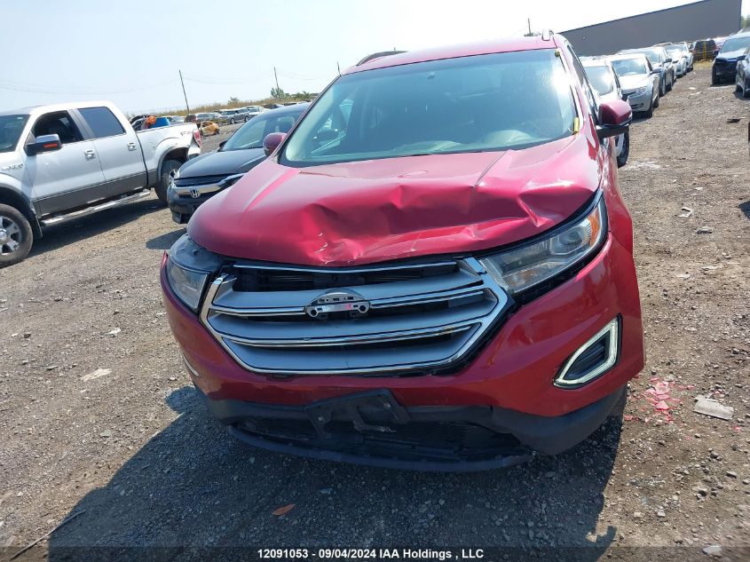 2015 Ford Edge Sel VIN: 2FMTK3J9XFBB93458 Lot: 12091053