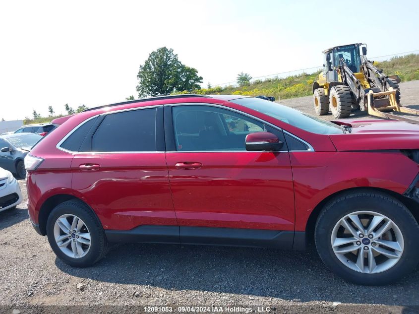 2015 Ford Edge Sel VIN: 2FMTK3J9XFBB93458 Lot: 12091053