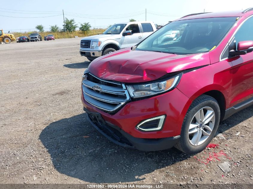 2015 Ford Edge Sel VIN: 2FMTK3J9XFBB93458 Lot: 12091053