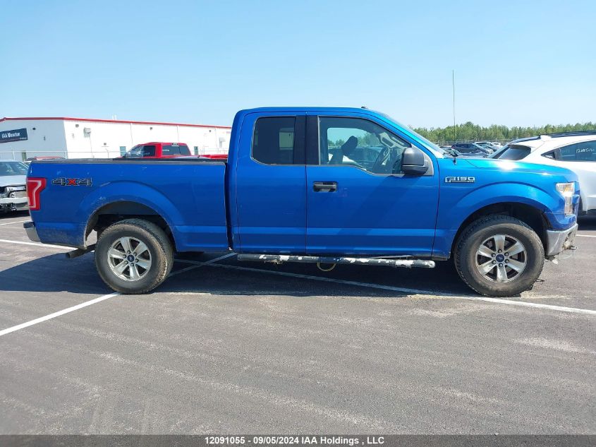 1FTEX1E82GKD98168 2016 Ford F-150 Xlt