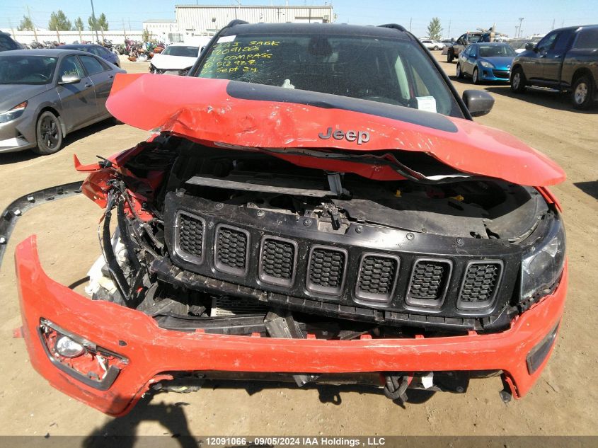 2021 Jeep Compass Trailhawk VIN: 3C4NJDDB4MT512987 Lot: 12091066