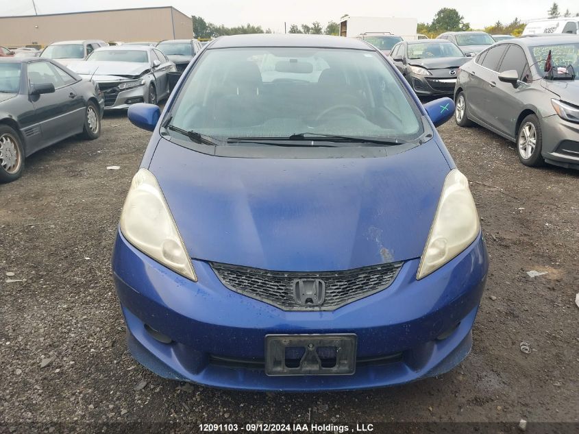 2009 Honda Fit VIN: JHMGE88879S800383 Lot: 12091103