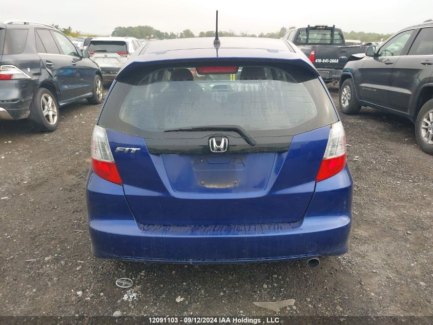 2009 Honda Fit VIN: JHMGE88879S800383 Lot: 12091103