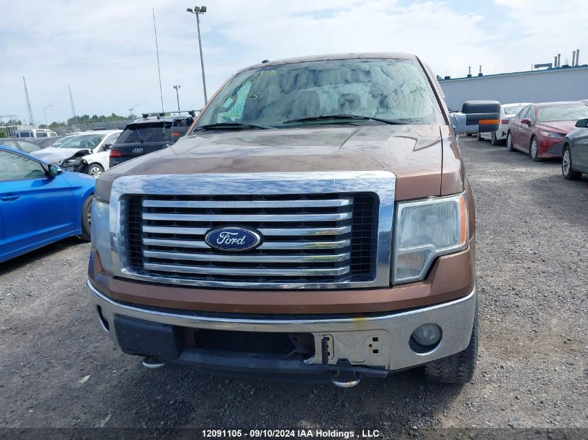 2011 Ford F150 Supercrew VIN: 1FTFW1EF0BFA88625 Lot: 12091105