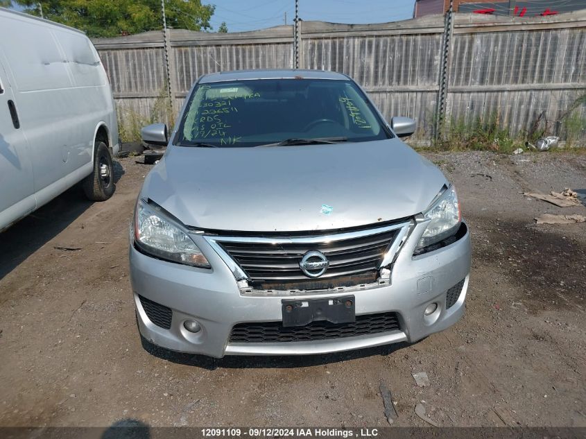 2013 Nissan Sentra VIN: 3N1AB7AP3DL630321 Lot: 12091109