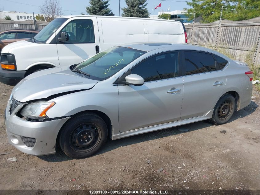 2013 Nissan Sentra VIN: 3N1AB7AP3DL630321 Lot: 12091109